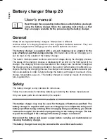 Preview for 8 page of MicroPower Sharp 20 User Manual