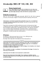 Preview for 73 page of MicroPower SMC-HF 100 User Manual