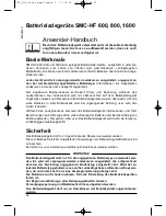 Preview for 28 page of MicroPower SMC-HF 1600 User Manual