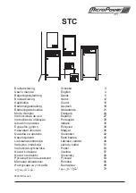 Preview for 1 page of MicroPower STC Series User Manual