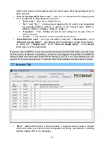 Preview for 16 page of Microsat PLXDigi Instruction Manual, Configuration Software Manual