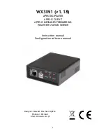 Предварительный просмотр 1 страницы Microsat WX3IN1 Instruction Manual