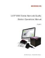 Microscan LVS-9500 Operation Manual preview