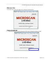 Предварительный просмотр 23 страницы Microscan LVS-9500 Operation Manual