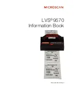 Preview for 1 page of Microscan LVS-9570 Information Book