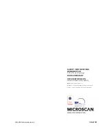 Preview for 12 page of Microscan LVS-9570 Information Book