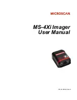 Microscan MS-4Xi User Manual preview