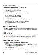 Preview for 8 page of Microscan Quadrus MINI Imager User Manual