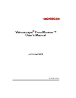 Preview for 1 page of Microscan Visionscape FrontRunner User Manual