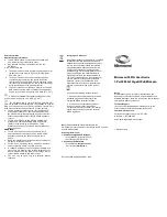 Preview for 1 page of Microsemi 3501G User Manual