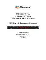 Preview for 1 page of Microsemi ATS-6501 T-Flex User Manual