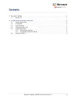 Preview for 3 page of Microsemi DVP-102-000512-001 Demo Manual