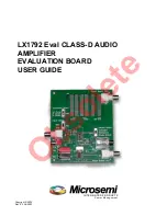 Microsemi LX1792 User Manual предпросмотр