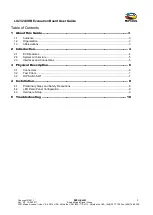 Предварительный просмотр 2 страницы Microsemi LX23224IDB User Manual