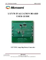 Microsemi LX7178 User Manual предпросмотр