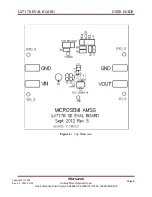 Предварительный просмотр 10 страницы Microsemi LX7178 User Manual