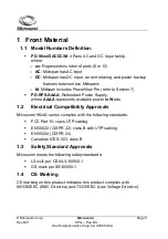 Preview for 5 page of Microsemi PD-9606ACDC User Manual