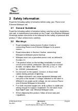 Preview for 6 page of Microsemi PD-9606ACDC User Manual