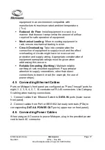 Preview for 17 page of Microsemi PD-9606ACDC User Manual