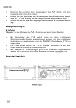 Preview for 20 page of Microsemi PDS-102GO/AC/M User'S Installation Manual