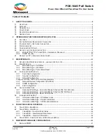 Предварительный просмотр 3 страницы Microsemi PDS-104G User Manual