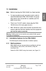 Preview for 7 page of Microsemi PDS-104GO Hardware Specification And Installation Manual