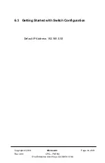 Preview for 16 page of Microsemi PDS-104GO Hardware Specification And Installation Manual