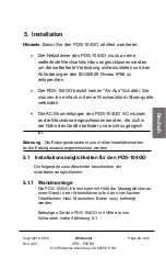 Preview for 29 page of Microsemi PDS-104GO Hardware Specification And Installation Manual