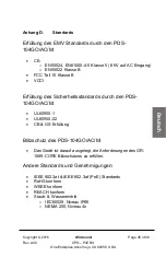 Preview for 45 page of Microsemi PDS-104GO Hardware Specification And Installation Manual