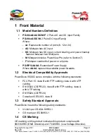 Preview for 5 page of Microsemi PowerDsine PD-RPS-1000 User Manual