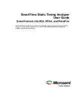 Preview for 1 page of Microsemi SmartTime User Manual