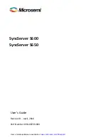 Microsemi SyncServer S600 User Manual preview