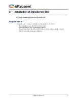 Preview for 9 page of Microsemi SyncServer S80 User Manual