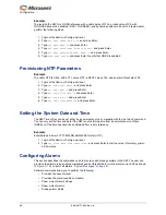 Preview for 54 page of Microsemi SyncServer S80 User Manual