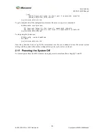 Предварительный просмотр 41 страницы Microsemi SyncSystem 4380A Operation And Maintenance Manual