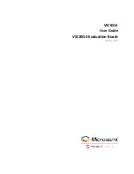 Предварительный просмотр 1 страницы Microsemi VSC8514 User Manual