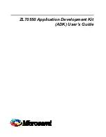 Preview for 1 page of Microsemi ZL70550 User Manual