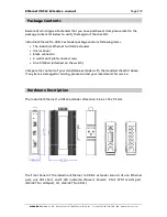 Preview for 3 page of Microsens Entry Line Ethernet VDSL2 Extender Manual