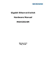 Предварительный просмотр 1 страницы Microsens MS453526M Hardware Manual