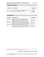 Предварительный просмотр 11 страницы Microsens MS657208PX User Manual