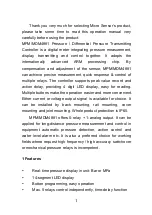 Preview for 4 page of Microsensor MDM4881 Operation Manual