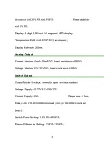 Preview for 6 page of Microsensor MDM4881 Operation Manual