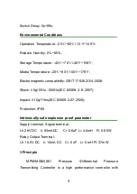 Preview for 7 page of Microsensor MDM4881 Operation Manual