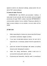 Preview for 18 page of Microsensor MDM4881 Operation Manual