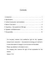 Предварительный просмотр 2 страницы Microsensor MPM4700 Operation Manual