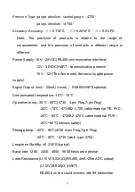 Предварительный просмотр 4 страницы Microsensor MPM4700 Operation Manual