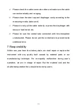 Preview for 18 page of Microsensor MPM4700 Operation Manual