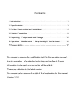 Preview for 2 page of Microsensor MPM480 Operation Manual