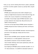 Preview for 3 page of Microsensor MPM480 Operation Manual