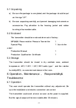 Preview for 17 page of Microsensor MPM480 Operation Manual